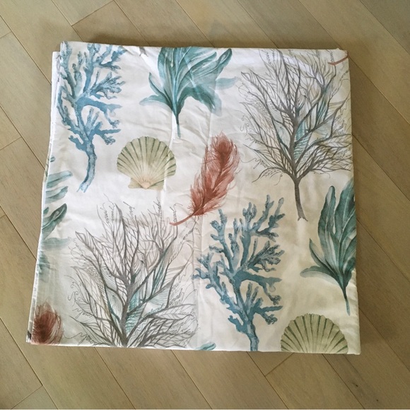 Pottery Barn Del Mar Coastal Percale Duvet Cover - Picture 4 of 6